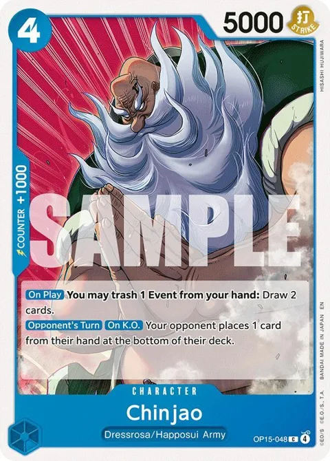 Chinjao OP15-048 One Piece card from Adventure on Kami's Island