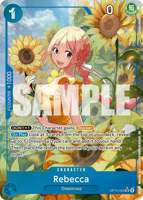 Rebecca Alt Art OP15-053 One Piece card from Adventure on Kami's Island