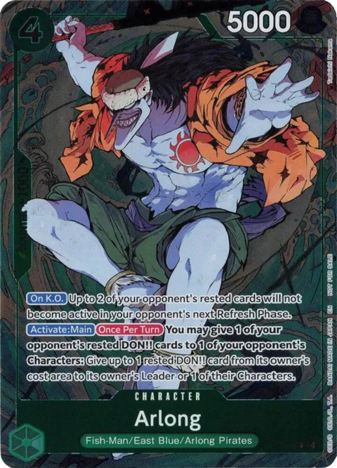 Arlong Dash Pack OP15-023 One Piece card from Adventure on Kami's Island
