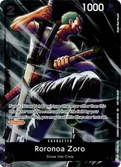 Roronoa Zoro Dash Pack OP15-094 One Piece card from Adventure on Kami's Island
