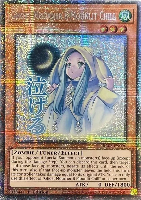 Ghost Mourner & Moonlit Chill Starlight Rare RA05-EN096 Yu-Gi-Oh card from Rarity Collection 5