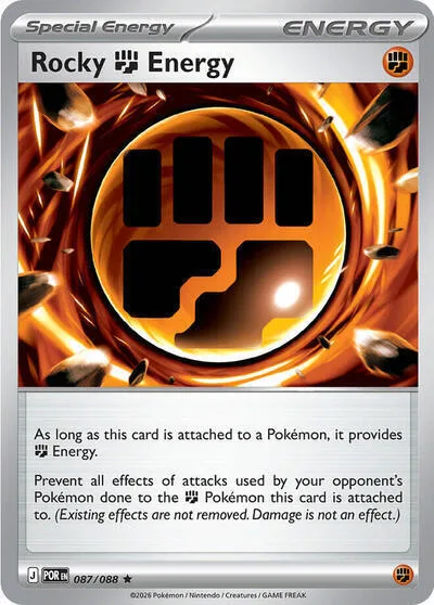 Rocky Fighting Energy - 087/088 Non-Holo #087/088 Pokémon card from Deck Exclusives
