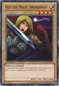Neo the Magic Swordsman YS13-EN003 Yu-Gi-Oh card from Super Starter: V for Victory