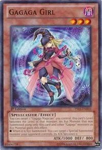 Gagaga Girl YS13-EN010 Yu-Gi-Oh card from Super Starter: V for Victory