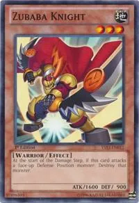 Zubaba Knight YS13-EN012 Yu-Gi-Oh card from Super Starter: V for Victory