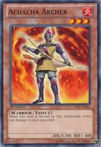Achacha Archer YS13-EN014 Yu-Gi-Oh card from Super Starter: V for Victory