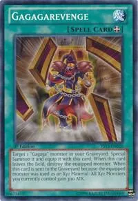 Gagagarevenge YS13-EN026 Yu-Gi-Oh card from Super Starter: V for Victory