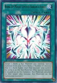 Rank-Up-Magic Limited Barian's Force YS13-ENV02 Yu-Gi-Oh card from Super Starter: V for Victory Power-Up Pack