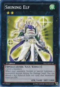 Shining Elf YS13-ENV10 Yu-Gi-Oh card from Super Starter: V for Victory Power-Up Pack