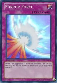 Mirror Force YS13-ENV14 1st Edition Yu-Gi-Oh card from Super Starter: V for Victory Power-Up Pack
