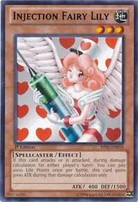 Injection Fairy Lily BP02-EN018 1st Edition Yu-Gi-Oh card from Battle Pack 2: War of the Giants