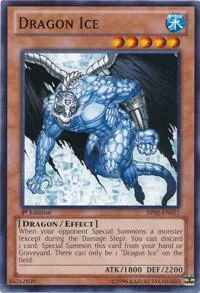 Dragon Ice BP02-EN057 1st Edition Yu-Gi-Oh card from Battle Pack 2: War of the Giants
