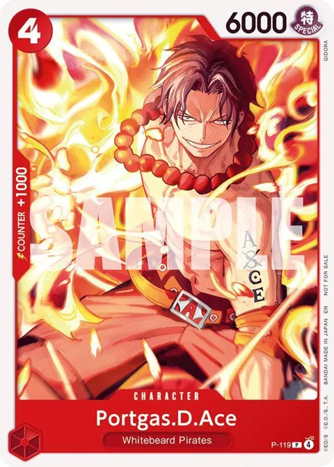 Portgas.D.Ace Pirates Party 2026 Vol. 1 P-119 One Piece card from One Piece Promotion Cards