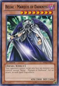 Belial - Marquis of Darkness BP02-EN061 Unlimited Yu-Gi-Oh card from Battle Pack 2: War of the Giants