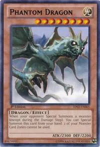 Phantom Dragon BP02-EN065 Unlimited Yu-Gi-Oh card from Battle Pack 2: War of the Giants