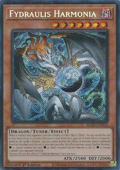 Fydraulis Harmonia BLZD-EN024 Yu-Gi-Oh card from Blazing Dominion