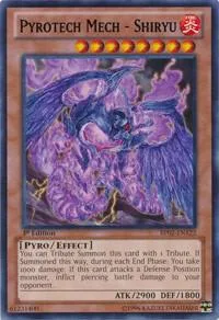 Pyrotech Mech - Shiryu BP02-EN122 Yu-Gi-Oh card from Battle Pack 2: War of the Giants