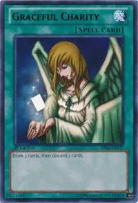 Graceful Charity BP02-EN137 Unlimited Yu-Gi-Oh card from Battle Pack 2: War of the Giants