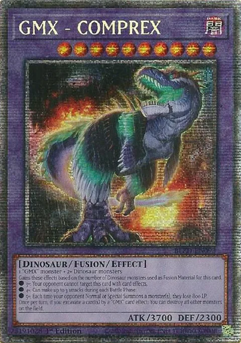 GMX - COMPREX Starlight Rare BLZD-EN093 Yu-Gi-Oh card from Blazing Dominion