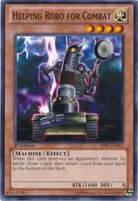 Helping Robo For Combat BP02-EN019 Yu-Gi-Oh card from Battle Pack 2: War of the Giants