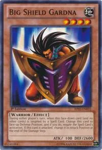 Big Shield Gardna BP02-EN032 Unlimited Yu-Gi-Oh card from Battle Pack 2: War of the Giants