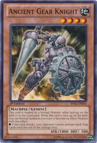 Ancient Gear Knight BP02-EN056 Yu-Gi-Oh card from Battle Pack 2: War of the Giants