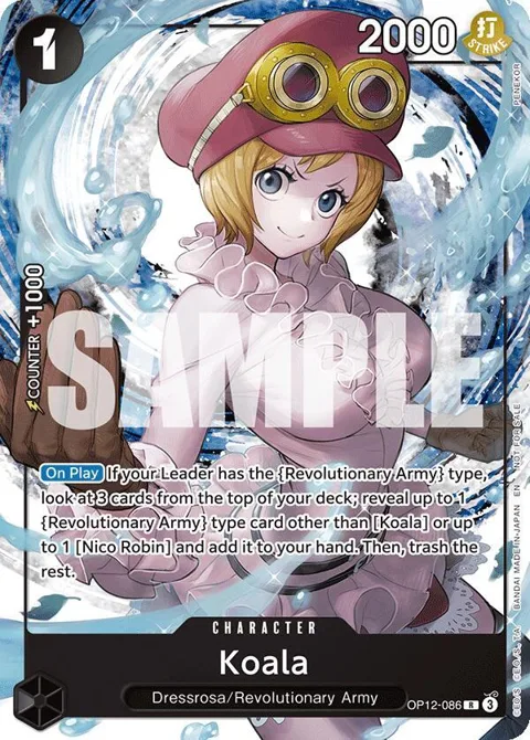 Koala Welcome Pack 2026 Vol.1 OP12-086 One Piece card from One Piece Promotion Cards