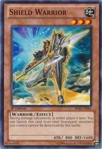 Shield Warrior BP02-EN066 Yu-Gi-Oh card from Battle Pack 2: War of the Giants