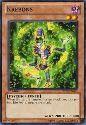 Krebons BP02-EN068 Yu-Gi-Oh card from Battle Pack 2: War of the Giants