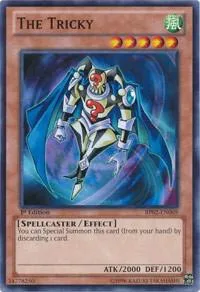 The Tricky BP02-EN069 Yu-Gi-Oh card from Battle Pack 2: War of the Giants