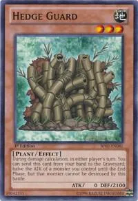 Hedge Guard BP02-EN081 Yu-Gi-Oh card from Battle Pack 2: War of the Giants