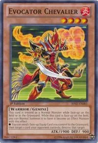 Evocator Chevalier BP02-EN085 Unlimited Yu-Gi-Oh card from Battle Pack 2: War of the Giants