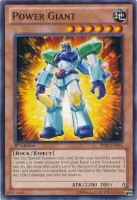 Power Giant BP02-EN091 Yu-Gi-Oh card from Battle Pack 2: War of the Giants