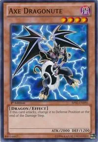 Axe Dragonute BP02-EN096 Yu-Gi-Oh card from Battle Pack 2: War of the Giants