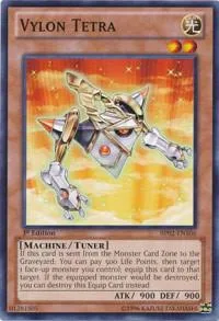 Vylon Tetra BP02-EN106 Yu-Gi-Oh card from Battle Pack 2: War of the Giants
