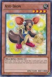 Aye-Iron BP02-EN123 Yu-Gi-Oh card from Battle Pack 2: War of the Giants