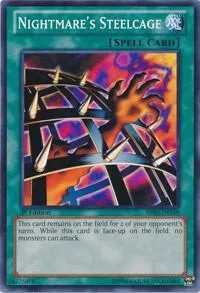 Nightmare's Steelcage BP02-EN148 Unlimited Yu-Gi-Oh card from Battle Pack 2: War of the Giants