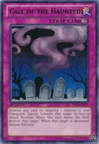 Call of the Haunted BP02-EN171 1st Edition Yu-Gi-Oh card from Battle Pack 2: War of the Giants