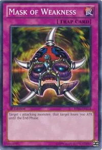 Mask of Weakness BP02-EN174 Yu-Gi-Oh card from Battle Pack 2: War of the Giants
