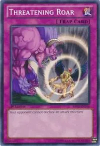 Threatening Roar BP02-EN184 1st Edition Yu-Gi-Oh card from Battle Pack 2: War of the Giants