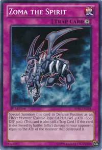 Zoma the Spirit BP02-EN194 Unlimited Yu-Gi-Oh card from Battle Pack 2: War of the Giants