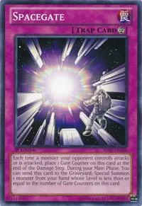 Spacegate BP02-EN196 Yu-Gi-Oh card from Battle Pack 2: War of the Giants