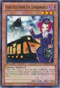 Tour Bus From the Underworld Mosaic Rare BP02-EN105 Unlimited Yu-Gi-Oh card from Battle Pack 2: War of the Giants