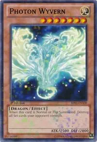 Photon Wyvern Mosaic Rare BP02-EN109 Unlimited Yu-Gi-Oh card from Battle Pack 2: War of the Giants