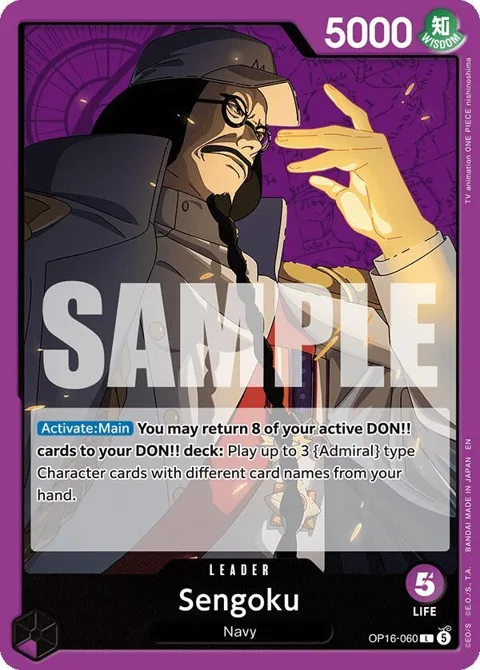 Sengoku OP16-060 One Piece card from The Time of Battle