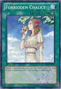 Forbidden Chalice Mosaic Rare BP02-EN155 Yu-Gi-Oh card from Battle Pack 2: War of the Giants