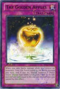 The Golden Apples Mosaic Rare BP02-EN208 Yu-Gi-Oh card from Battle Pack 2: War of the Giants