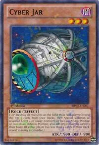 Cyber Jar Mosaic Rare BP02-EN007 Unlimited Yu-Gi-Oh card from Battle Pack 2: War of the Giants