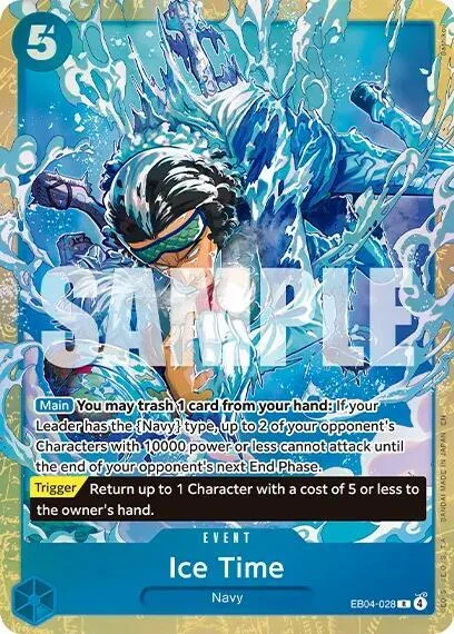Ice Time Premium Card Collection -Best Selection Vol. 6- EB04-028 One Piece card from One Piece Promotion Cards