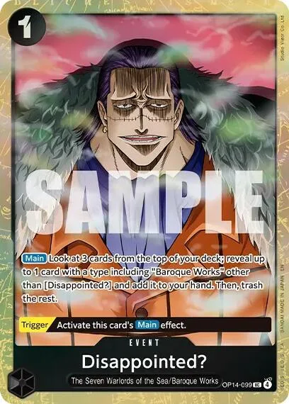 Disappointed? Premium Card Collection -Best Selection Vol. 6- OP14-099 One Piece card from One Piece Promotion Cards